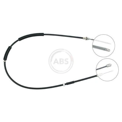 Bilde av A.B.S. K10725 Bremsekabel 1611 Trommelbrems for høyre/venstre ratt FORD: MONDEO 1