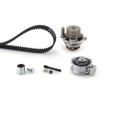 Bilde av GATES KP35491XS 2 vannpumpe + Registerreimsett med FleetRunner PowerBand VOLKSWAGEN: Passat B5 GP Stasjonsvogn, Sedan