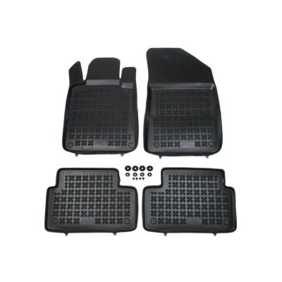 Bilde av REZAW PLAST 201309 Gulvmatte sett gummi foran og bak 4 svart Skreddersydd PEUGEOT: 508 I SW