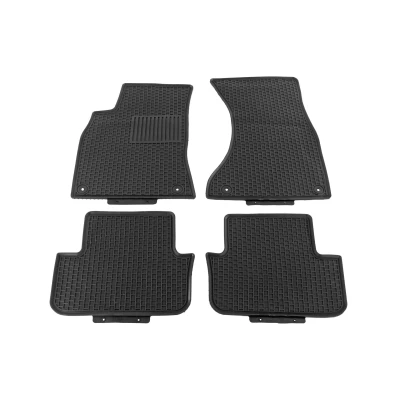 Bilde av VAICO V10 7494 Gulvmatte sett gummi foran og bak 4 svart Skreddersydd AUDI: A4 B8 Allroad, Avant