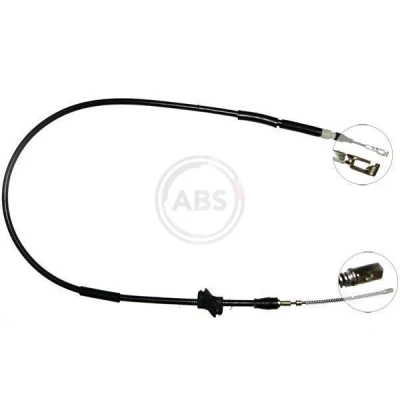 Bilde av A.B.S. K10147 Bremsekabel 1345 Trommelbrems for høyre/venstre ratt AUDI: 80 B3