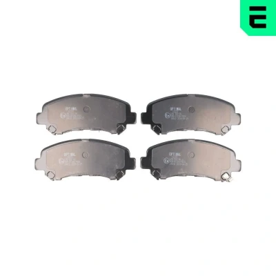 Bilde av OPTIMAL BP 12372 Bremseklosser framaksel med akustisk slitasjevarsel NISSAN: Qashqai / Qashqai+2 I, 2, X Trail, SUZUKI: Kizashi