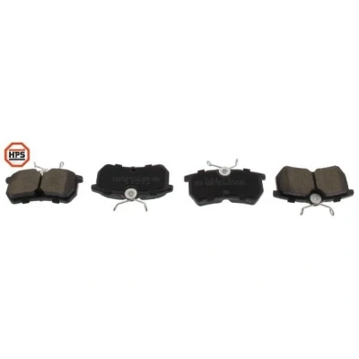 Bilde av MAPCO 6523HPS Bremseklosser bakaksel klargjort for slitasjeindikator, ekskl. slitasjevarselkontakt FORD: FIESTA 6, Focus Mk1 Hatchback
