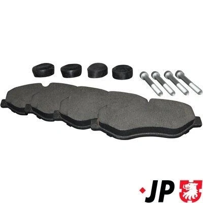 Bilde av JP GROUP 1163601710 Bremseklosser framaksel inkl. slitasjevarselkontakt MERCEDES BENZ: Vito Minibuss, Tourer, Sprinter 3.5 T Van