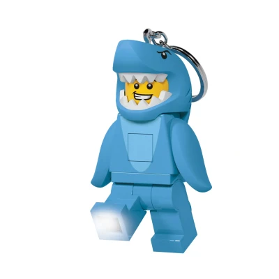 Bilde av LEGO Iconic Shark Suit Guy Nøkkelring med LED light Tilbehør