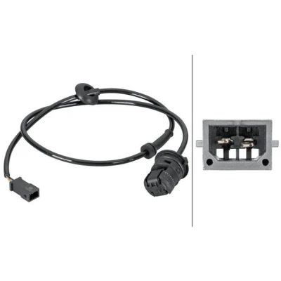 Bilde av HELLA 6PU 012 806 791 ABS Sensor induktiv 2 930 AUDI: A6 C5 Sedan, C4 Avant, Avant