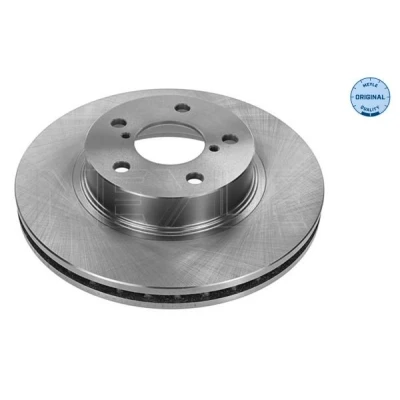 Bilde av MEYLE 34 15 521 0002 Bremseskiver framaksel 260 24 5 100 ventilert ORIGINAL Quality SUBARU: Impreza III Hatchback, II Sedan
