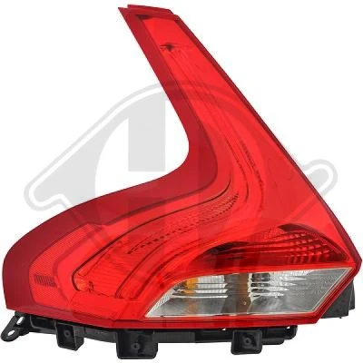 Bilde av DIEDERICHS 7615691 Baklykter venstre P21W, LED med lyspære pæreholder VOLVO: V40 Hatchback