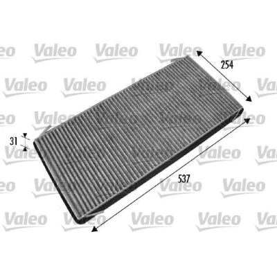 Bilde av VALEO CLIMFILTER PROTECT 698776 Kupéfilter Karbonfilter 535mm 238mm 31mm BMW: X5
