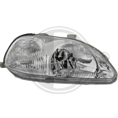 Bilde av DIEDERICHS 5206082 Frontlykter høyre H4, W5W, PY21W