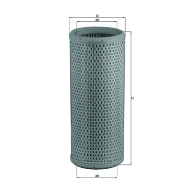 Bilde av MAHLE ORIGINAL LX 147 Luftfilter 311,5 128,5 Filterinnsats MERCEDES BENZ: E Klasse Sedan, GL, C T modell, VOLKSWAGEN: GOLF 6, TRANSPORTER 4 Bus
