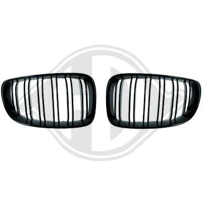 Bilde av DIEDERICHS HD Tuning 1281640 Radiatorgitter svart, glanset BMW: 1 Hatchback