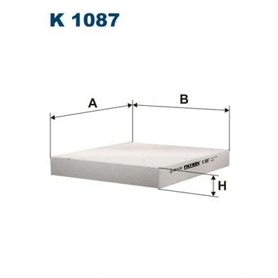 Bilde av Støvfilter, honda,rover, 80290ST3E01, 80291ST3505, 80291ST3515, 80291ST3E01, JKR100080