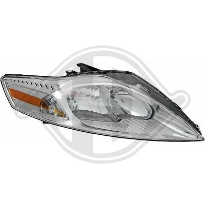 Bilde av DIEDERICHS 1428980 Frontlykter høyre H7, H7/H1, H1 for høyrekjøring FORD: MONDEO 4 Turnier, Stufenheck