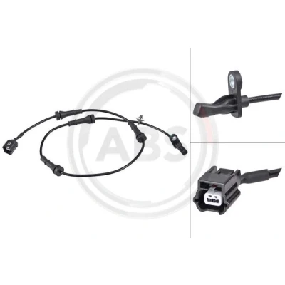 Bilde av A.B.S. 31503 ABS sensor aktiv 880 svart NISSAN: Juke