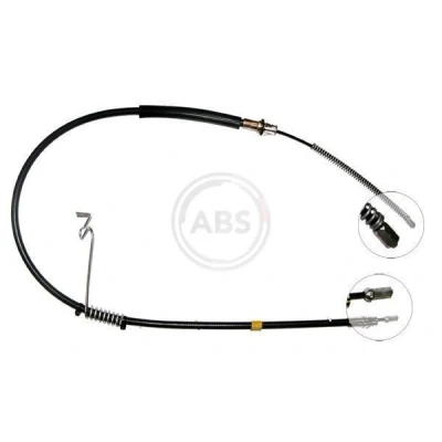 Bilde av A.B.S. K17887 Bremsekabel 1260 Trommelbrems for høyre/venstre ratt