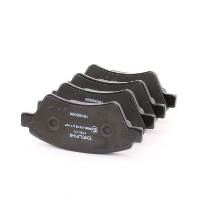 Bilde av Bremseklosser sett, Framaksel, renault, 4106 012 41R, 410608713R, 7701 206 044, 207 184, 672, 208 122, 209 697,