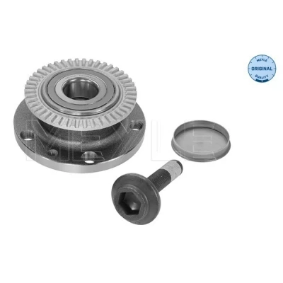 Bilde av MEYLE 100 750 0000 Hjullagersett bakaksel begge sider med tilleggsmateriale ORIGINAL Quality integrert hjullager, ABS senorring 131 kulelager