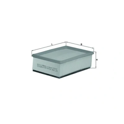 Bilde av MAHLE ORIGINAL LX 1033 Luftfilter 79,0 170 243,0 Filterinnsats PEUGEOT: 307 SW, Hatchback, Stasjonsvogn, CITROËN: C4 I Coupé