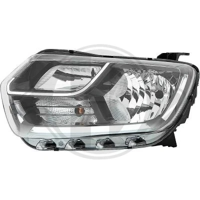 Bilde av DIEDERICHS 4561081 Frontlykter venstre LED, H7, H1, PY21W