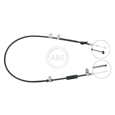 Bilde av A.B.S. K15687 Bremsekabel 1743 Trommelbrems for høyre/venstre ratt