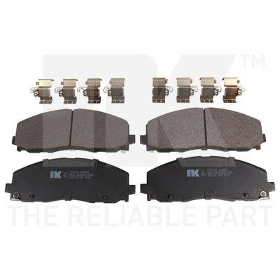 Bilde av Bremseklosser sett, Framaksel, chrysler grand voyager v, dodge journey, journey van, fiat freemont, lancia minibus, minivan, 2A