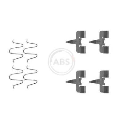 Bilde av A.B.S. 1207Q Tibehørsett, skivebremse belegg MAZDA: FAMILIA 5