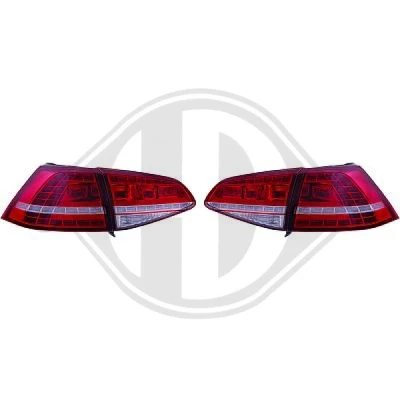 Bilde av DIEDERICHS HD Tuning 2216996 baklyssett VOLKSWAGEN: Golf 7
