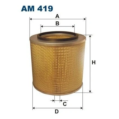 Bilde av FILTRON AM 419 Luftfilter 270 Filterinnsats