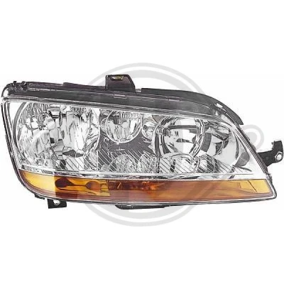 Bilde av DIEDERICHS Priority Parts 3445080 Frontlykter høyre H7, H7/H1, H1