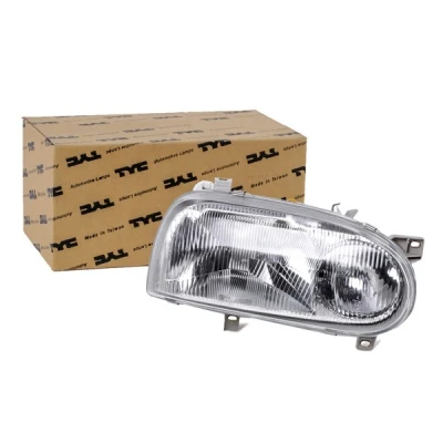 Bilde av TYC 20 5017 08 2 Frontlykter høyre H1/H1 oval for høyrekjøring uten elektromotor