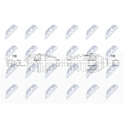 Bilde av Drivaksel, Framaksel venstre, opel astra j, j gtc, sedan, sports tourer, 13271555, 13335145, 165125, 95520521