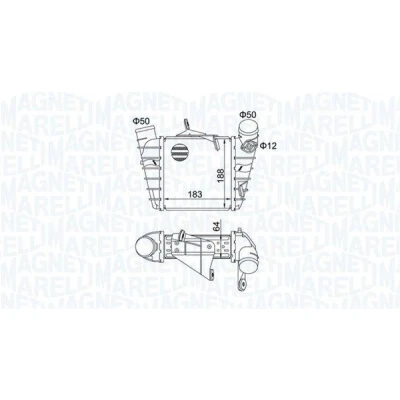 Bilde av MAGNETI MARELLI 351319204750 Ladeluftkjøler