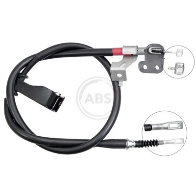 Bilde av Kabel, parkeringsbremse, Høyre bak hyundai i10 i OE 597700X300