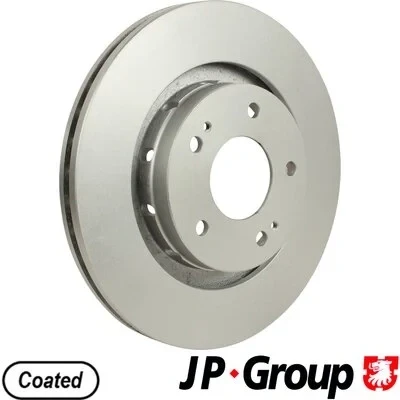 Bilde av JP GROUP 4163101400 Bremseskiver framaksel 294 24 5 ventilert belagt MITSUBISHI: Outlander 3, 2 SUV, Lancer 8 Limousine, PEUGEOT: 4007