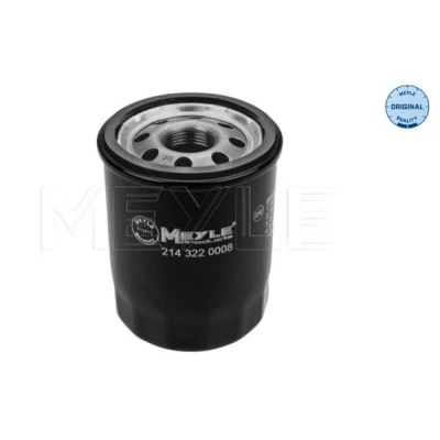 Bilde av MEYLE 214 322 0008 Oljefilter M20x1,5 ORIGINAL Quality med en retursperreventil Påskruingsfilter FIAT: 500 Hatchback, Panda III BRAVO 2