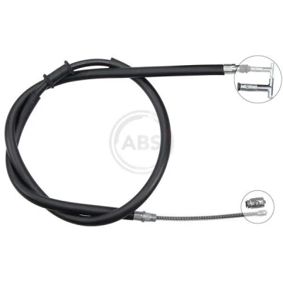 Bilde av A.B.S. K13952 Bremsekabel 1428 Skivebrems for høyre/venstre ratt FORD: FIESTA 6