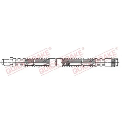 Bilde av Bremseslange, Høyre bakaksel, Venstre nissan,opel,renault,vauxhall, 4403662, 4418187, 4620100Q0D, 4620100QAE, 8200086894, 8200
