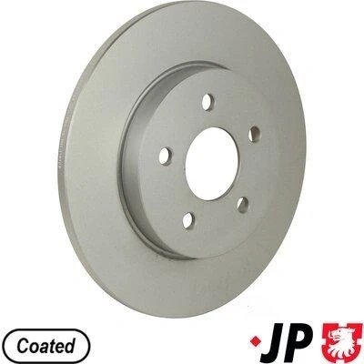 Bilde av JP GROUP 1563202000 Bremseskiver bakaksel 280 12 5 fullt ut belagt FORD: MONDEO 3 Kombi, 3, Stufenheck, JAGUAR: X Type Sedan