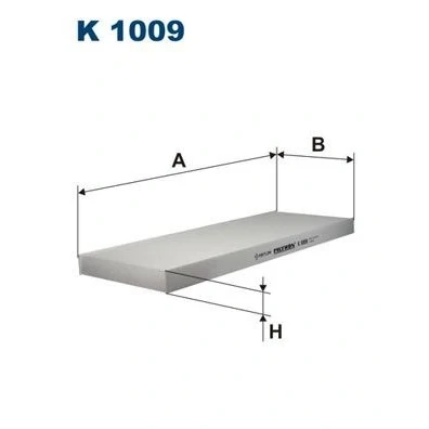 Bilde av FILTRON K 1009 Kupéfilter Partikkelfilter 412 145 25 OPEL: Vectra B Sedan, Stasjonsvogn