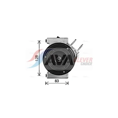 Bilde av PRASCO FDAK682 Kompressor HS13N PAG 46 R 134a FORD: Ranger Mk3