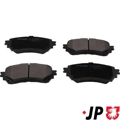 Bilde av JP GROUP 3863604810 Bremseklosser framaksel ekskl. slitasjevarselkontakt MAZDA: 6 Stasjonsvogn, Sedan