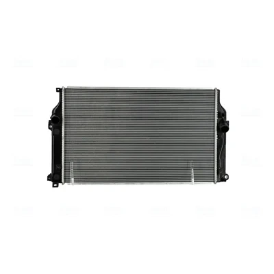 Bilde av NISSENS 607185 Radiator Aluminium 670mm 414mm 26mm uten pakning hette, ekspansjonstank Kjøleribber loddet