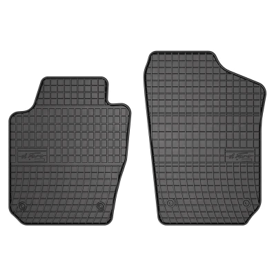 Bilde av FROGUM 0404P Gulvmatte sett gummi foran 2 svart Skreddersydd VOLKSWAGEN: Polo V Hatchback