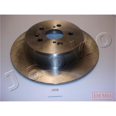 Bilde av JAPKO Bremseskive TOYOTA: Celica V Coupé bakaksel 287,5mm 10mm 5 54mm fullt ut spraylakkert 61208C 4243120140,4243120150,4243120240 Bremseskiver