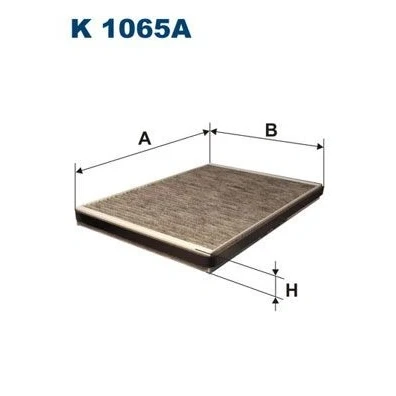 Bilde av FILTRON K 1065A Kupéfilter Karbonfilter 355 245 25 MERCEDES BENZ: A Klasse