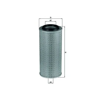 Bilde av MAHLE ORIGINAL LX 275 Luftfilter 337,0 150,0 Filterinnsats MERCEDES BENZ: ATEGO, ATEGO 3, IVECO: Stralis, DAILY 2 Pritsche/Fahrgestell, 1