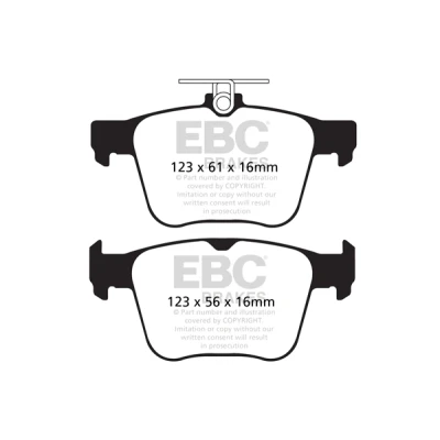 Bilde av Bremseklosser sett EBC Brakes DP42173R