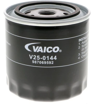 Bilde av VAICO V25 0144 Oljefilter 3/4 16 UNF Original Quality med en retursperreventil Påskruingsfilter VOLVO: V70 2, XC70 I Cross Country