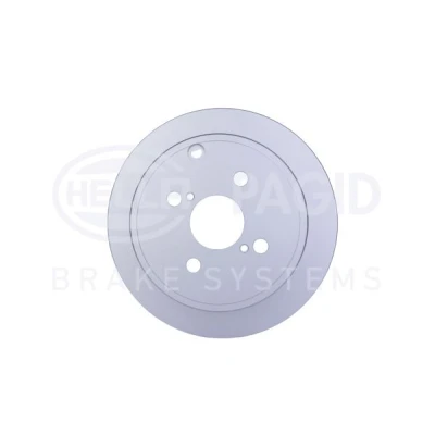 Bilde av HELLA PRO 8DD 355 110 471 Bremseskiver 258 9 04/07 100 fullt ut belagt uten hjulfestebolt, hjulnav TOYOTA: Corolla IX Hatchback